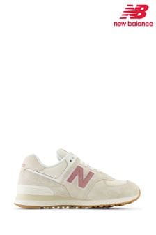 Cream хром - женские кроссовки New Balance 574 (N32891) | €126