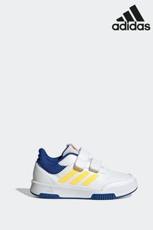 adidas Blue/Yellow Tensaur Hook and Loop Shoes (N33406) | 179 SAR