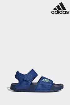 adidas Blue Adilette Kids Sandals (N33442) | $39