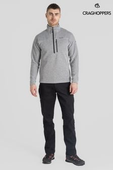 Craghoppers Grey Torney II Half Zip Fleece (N33750) | LEI 328