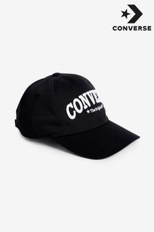 Converse Black Graphic Baseball Cap (N33796) | OMR12