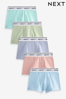 Pastel - Trunks 5 Pack (2-16yrs) (N33983) | kr250 - kr340