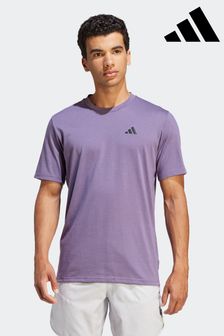 adidas Purple Train Essentials Feelready Training T-Shirt (N34069) | AED128