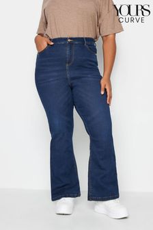 Bleu - Yours Curve Bootcut Stretch Isla Jeans (N34199) | €34