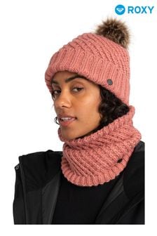 Pink - Roxy Blizzard Knitted Beanie (N34218) | kr640