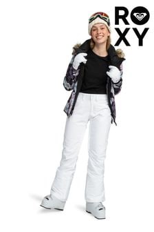 Белый - лыжные брюки Roxy Snow Backyard (N34240) | €179