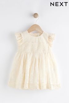 Elfenbeinfarben - Baby Kleid für besondere Anlässe (0 Monate bis 2 Jahre) (N34578) | 37 € - 40 €
