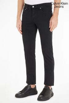 Calvin Klein Jeans スリムフィット ブラックジーンズ