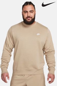 Braun - Nike Club Sweatshirt mit Rundhalsausschnitt (N35211) | 84 €