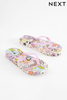 Purple Character Flip Flops (N35252) | ₪ 34 - ₪ 46