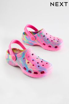 粉色螢光大理石紋 - 木底鞋 (N35257) | NT$400 - NT$530