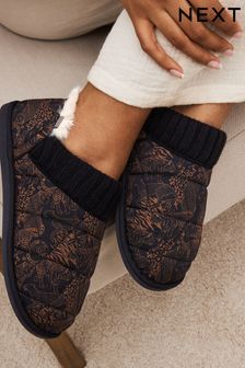 Quilted Shoot Slippers