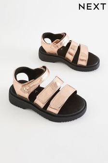 Rose Gold Chunky Sandals (N35579) | $37 - $44