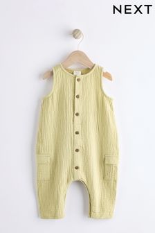 綠色 - 梭織嬰兒連身褲 (0個月至2歲) (N35648) | NT$530 - NT$620