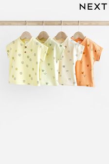 Minerals - 嬰兒款短袖T恤4件裝 (N35969) | NT$710 - NT$800