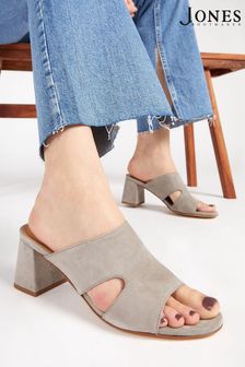 Jones Bootmaker Kennedi Leather Heeled Mule Sandals (N36196) | €58