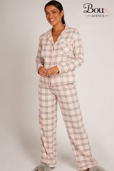 Boux Avenue Tartan Check Cotton Pyjamas Set (N36322) | €55
