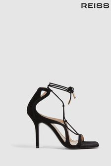 Reiss Kate Leather Strappy High Heel Sandals