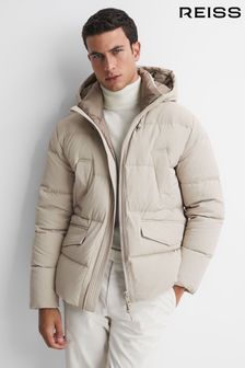 Reiss Stone Ryder Short Puffer Jacket (N36462) | AED2,146