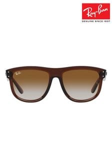 Коричневый - Солнцезащитные очки Ray-Ban Бойфренда (N36528) | €253