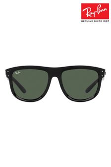 Czarny - Okulary przeciwsłoneczne Ray-Ban o fasonie boyfriend (N36529) | 1,105 zł