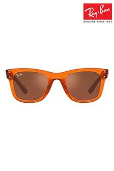 Оранжевый - Солнцезащитные очки Ray-Ban Wayfarer (N36535) | €257