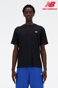 Czarny - Koszulka z małym logo New Balance (N37206) | 175 zł