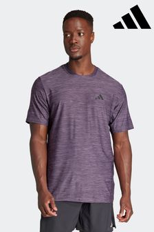 adidas Purple PERFORMANCE Train Essentials Stretch Training T-Shirt (N37624) | ₪ 116