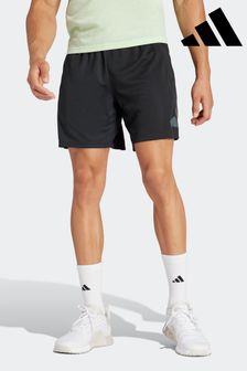 adidas Black Performance Train Essentials Seasonal Big Logo Shorts (N37659) | 175 zł