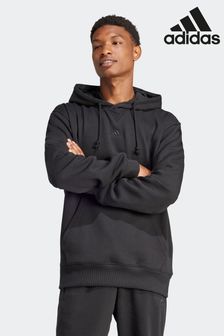 أسود - هودي صوف فليس تصلح لجميع المواسم ملابس رياضية من Adidas (N37671) | 223 ر.ق