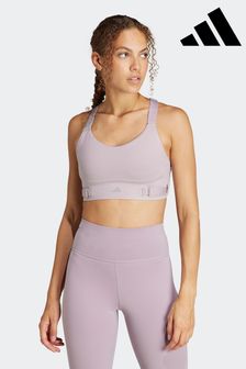 adidas Purple Fastim L Hs Bra (N37686) | ₪ 377