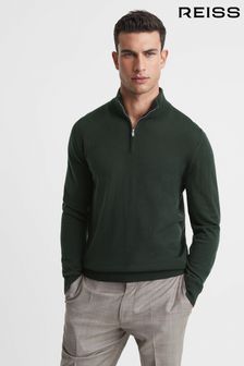 Reiss Blackhall半拉鏈美麗諾羊毛高領套衫 (N37723) | NT$5,880