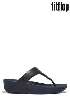 FitFlop Blue LULU Leather Toe Post Sandals (N37990) | 115 €
