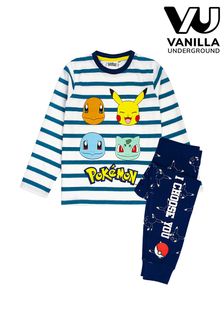 Синий с принтом Pokemon - Vanilla Underground детская пижама с длинными штанинами (N38064) | €23