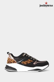 Joe Browns Black Wild Side Chunky Trainers (N38107) | €73