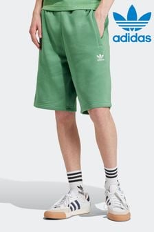 Verde - Adidas Originals Trefoil Essentials Shorts (N38174) | 197 LEI