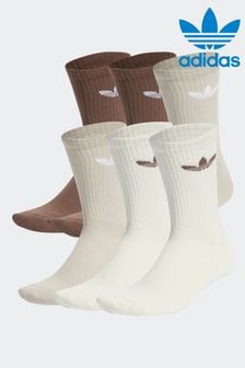 adidas Originals Trefoil Cushion Crew Socks 6 Pairs (N38641) | 128 SAR