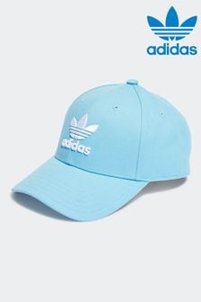 أزرق - قبعة كاب بيسبول بعلامة الوريقات الثلاث من adidas Originals (N38651) | 100 د.إ