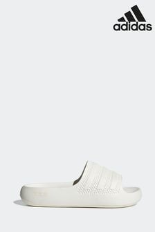 adidas White Adilette Ayoon Sandals (N38663) | 61 €