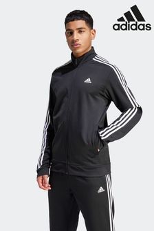 adidas Black Sportswear Essentials Warm Up 3 Stripes Track Top (N38677) | 61 €