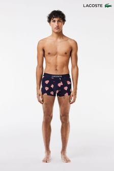 Lacoste Heart Graphic 3 Pack Boxers (N38746) | ‏211 ‏₪