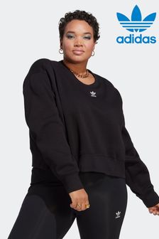 Schwarz - adidas Originals Adicolor Essentials Sweatshirt mit Rundhalsausschnitt (N38780) | 70 €