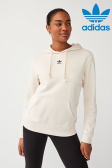 Biały - Bluza z kapturem Adidas Originals Adicolor Niezbędne z polaru (N38834) | 315 zł