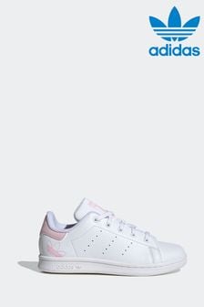 حذاء رياضي أبيض للأطفال Stan Smith من Adidas Originals (N38844) | 198 ر.ق