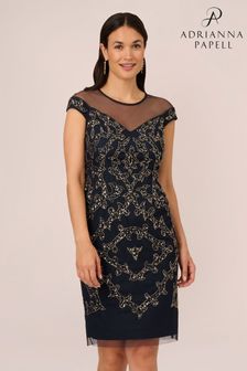 Adrianna Papell Studio Kleid mit perlenbestickter Passe (N38897) | 217 €