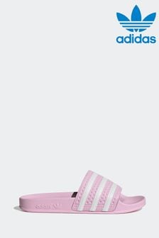 adidas Originals Pink Adilette Slides (N38916) | $69