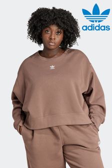 adidas Originals Adicolor Essentials Crew Black Sweatshirt (N39082) | $99