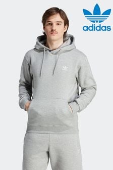 adidas Originals Grey Trefoil Essentials Hoodie (N39129) | 77 €