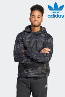 Black - Adidas Originals Camo Hoodie (N39153) | kr1 190