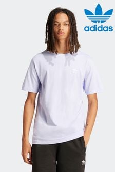 紫色 - Adidas Originals Trefoil Essentials T-shirt (N39167) | NT$1,070
